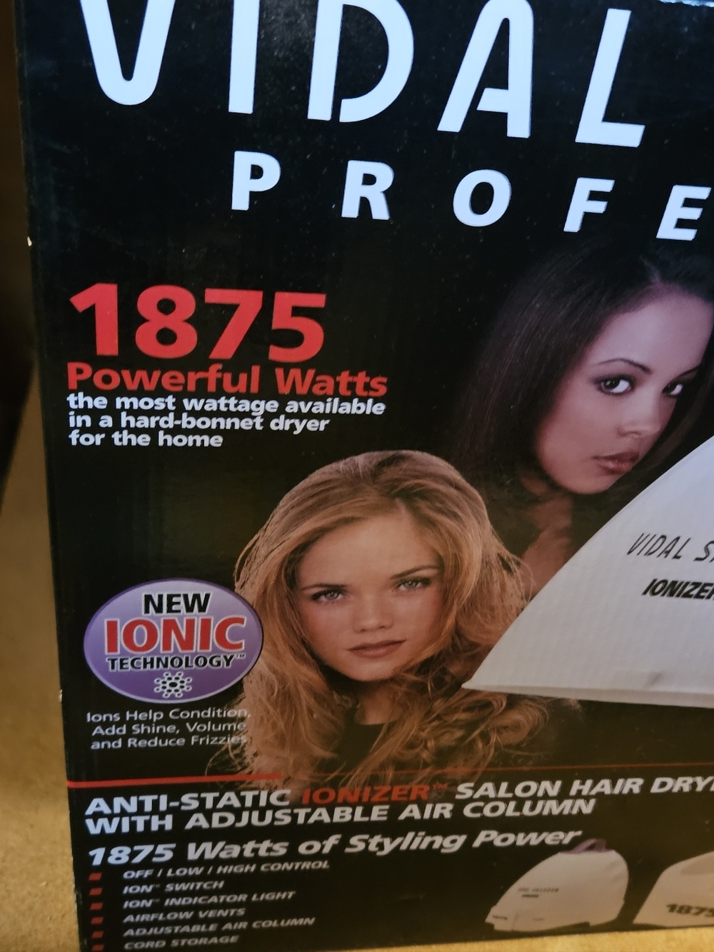 Vidal Sassoon Professional Salon Hair Dryer - White - Picture 2 of 5